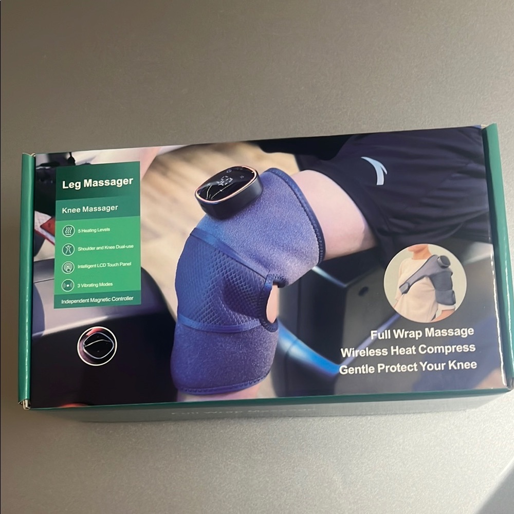 Blue Leg and Knee Massager